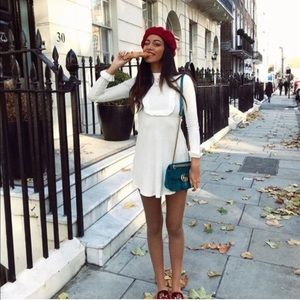 For love and lemons Freddy babydoll dress white